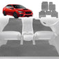 6D Diamond Car Floor Mats for Subaru WRX 2014-2021-Full Set-Grey-Outback GT