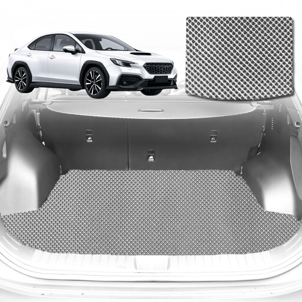 6D Diamond Car Boot Mat for Subaru WRX Manual2022-Current-Wagon-Cargo Mat-Grey-Outback GT