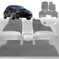 6D Diamond Car Floor Mats for Subaru WRX 2008-2014-Full Set-Grey-Outback GT