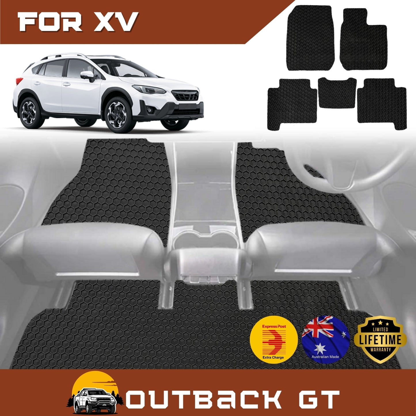 for Subaru XV 2012-2017