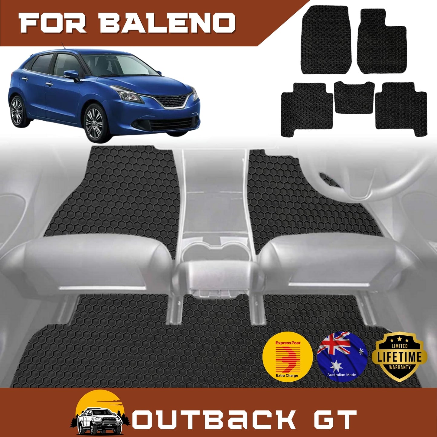 for Suzuki Baleno 2015-Current