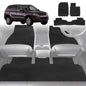 6D Diamond Car Floor Mats for Suzuki Grand Vitara 2005-2015-Full Set-Black-Outback GT