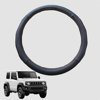 Steering Wheel Cover for Suzuki Jimny 1998-2018 38CM Leather | Circle