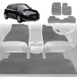 6D Diamond Car Floor Mats for Suzuki Swift 2017-Current-Full Set-Grey-Outback GT