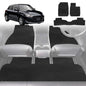 6D Diamond Car Floor Mats for Suzuki Swift 2017-Current-Full Set-Black-Outback GT