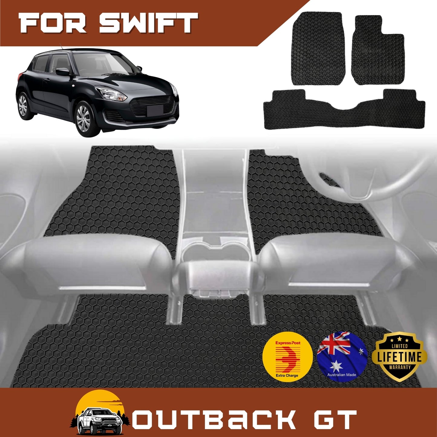 for Suzuki Swift 2017-Current