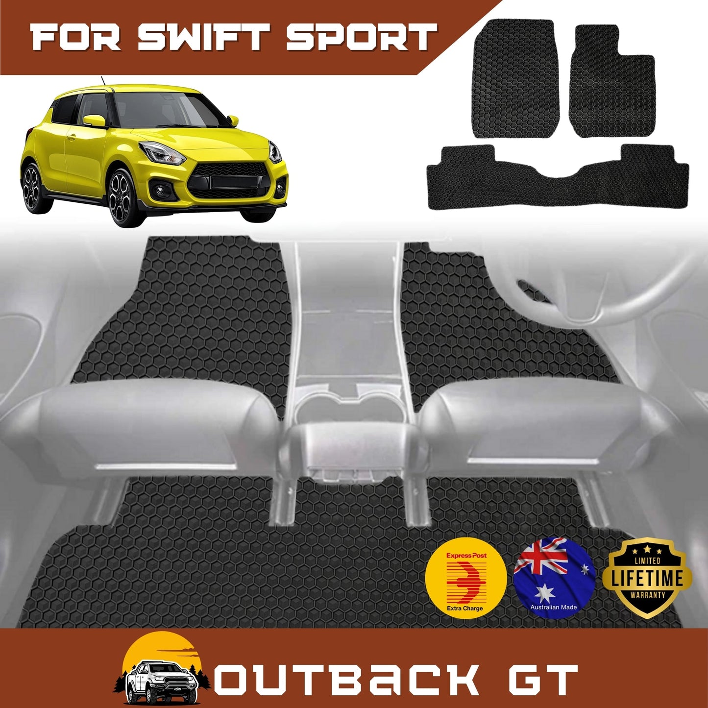 for Suzuki Swift Sport 2017-Current