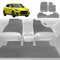 6D Diamond Car Floor Mats for Suzuki Swift Sport 2017-Current-Full Set-Grey-Outback GT