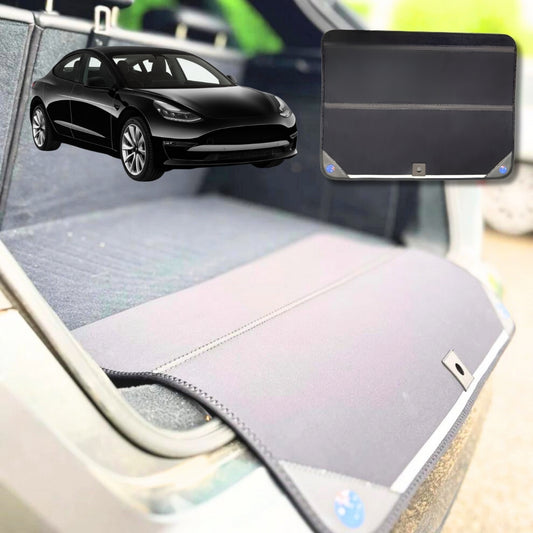 Rear Cargo Boot Bumper Protector for Tesla Model 3 2017-2023 72.5x55.5cm