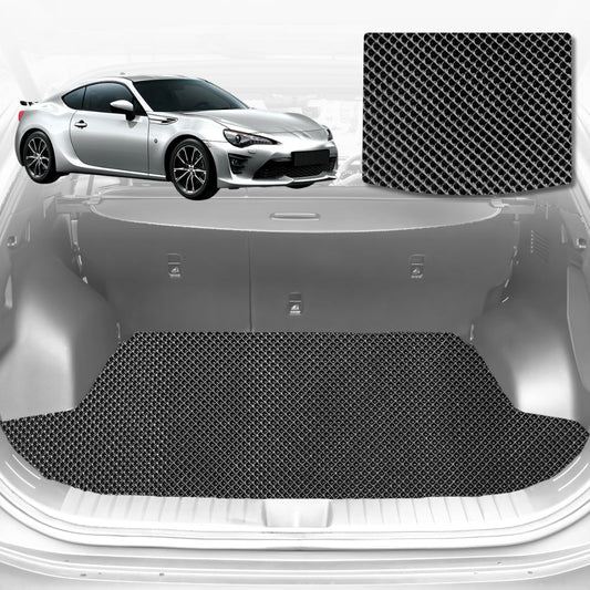 6D Diamond Car Boot Mat for Toyota 86 2012-2021-Coupe-Cargo Mat-Black-Outback GT