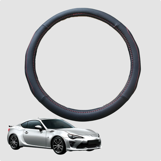 Steering Wheel Cover for Toyota 86 2012-2021 38CM Leather | Circle