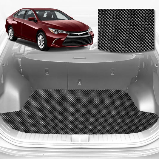 6D Diamond Car Boot Mat for Toyota Camry (XV50)2012-2017-Cargo Mat-Black-Outback GT