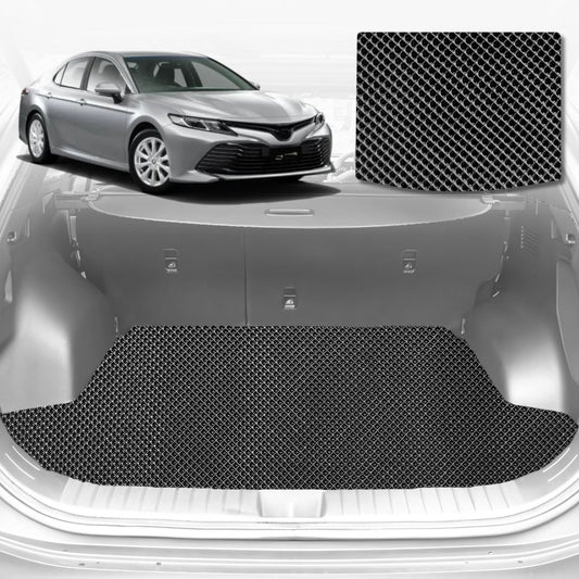 6D Diamond Car Boot Mat for Toyota Camry (XV70)2018-Current-Cargo Mat-Black-Outback GT