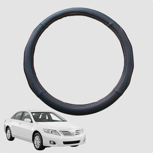 Steering Wheel Cover for Toyota Camry 2006-2011 38CM Leather | Circle