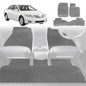 6D Diamond Car Floor Mats for Toyota Camry 2006-2011-Full Set-Grey-Outback GT