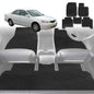6D Diamond Car Floor Mats for Toyota Camry (XV30)2002-2006-Full Set-Black-Outback GT