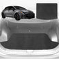 6D Diamond Car Boot Mat for Toyota Corolla Hatch/Sedan (E120/130)2002-2007-Cargo Mat-Black-Outback GT