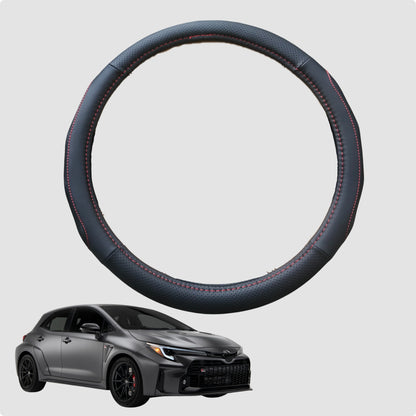 Steering Wheel Cover for Toyota Corolla 2002-2007 38CM Leather | Circle