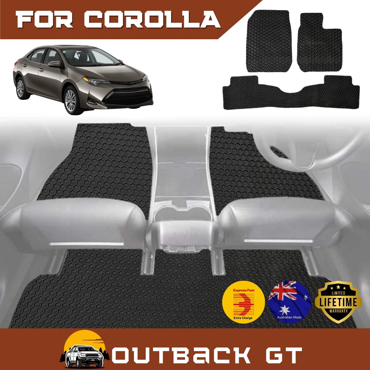 for Toyota Corolla 2018-Current