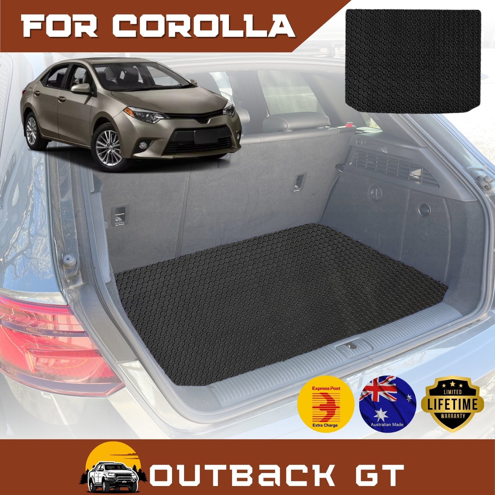for Toyota Corolla Hatch (E160/170/180)2013-2018