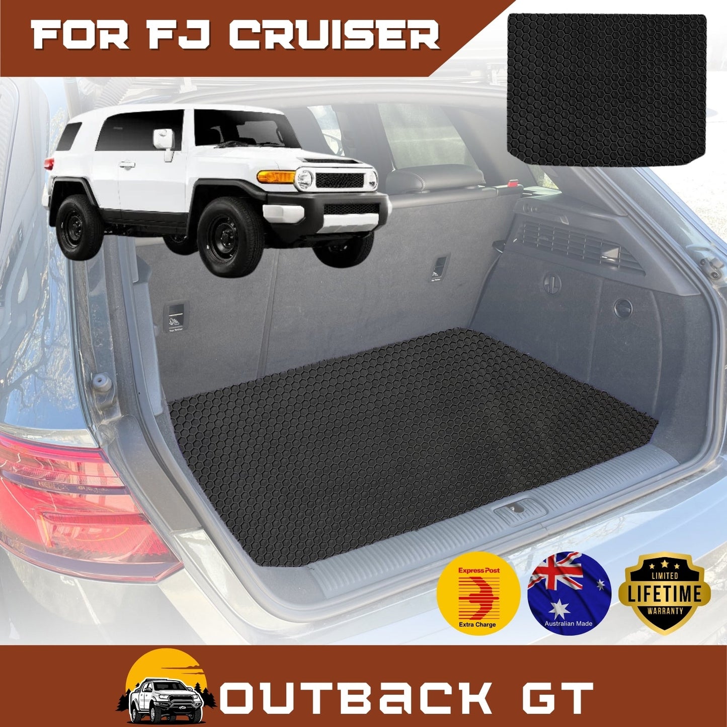 for Toyota FJ Cruiser 2010-2017