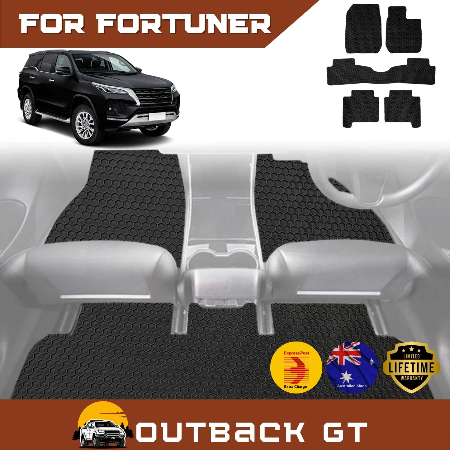for Toyota Fortuner 2015-Current