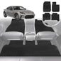 6D Diamond Car Floor Mats for Toyota GR86 2022-Current-Full Set-Black-Outback GT