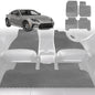 6D Diamond Car Floor Mats for Toyota GR86 2022-Current-Full Set-Grey-Outback GT