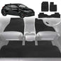 6D Diamond Car Floor Mats for Toyota GR Yaris 2021-Current-Full Set-Black-Outback GT