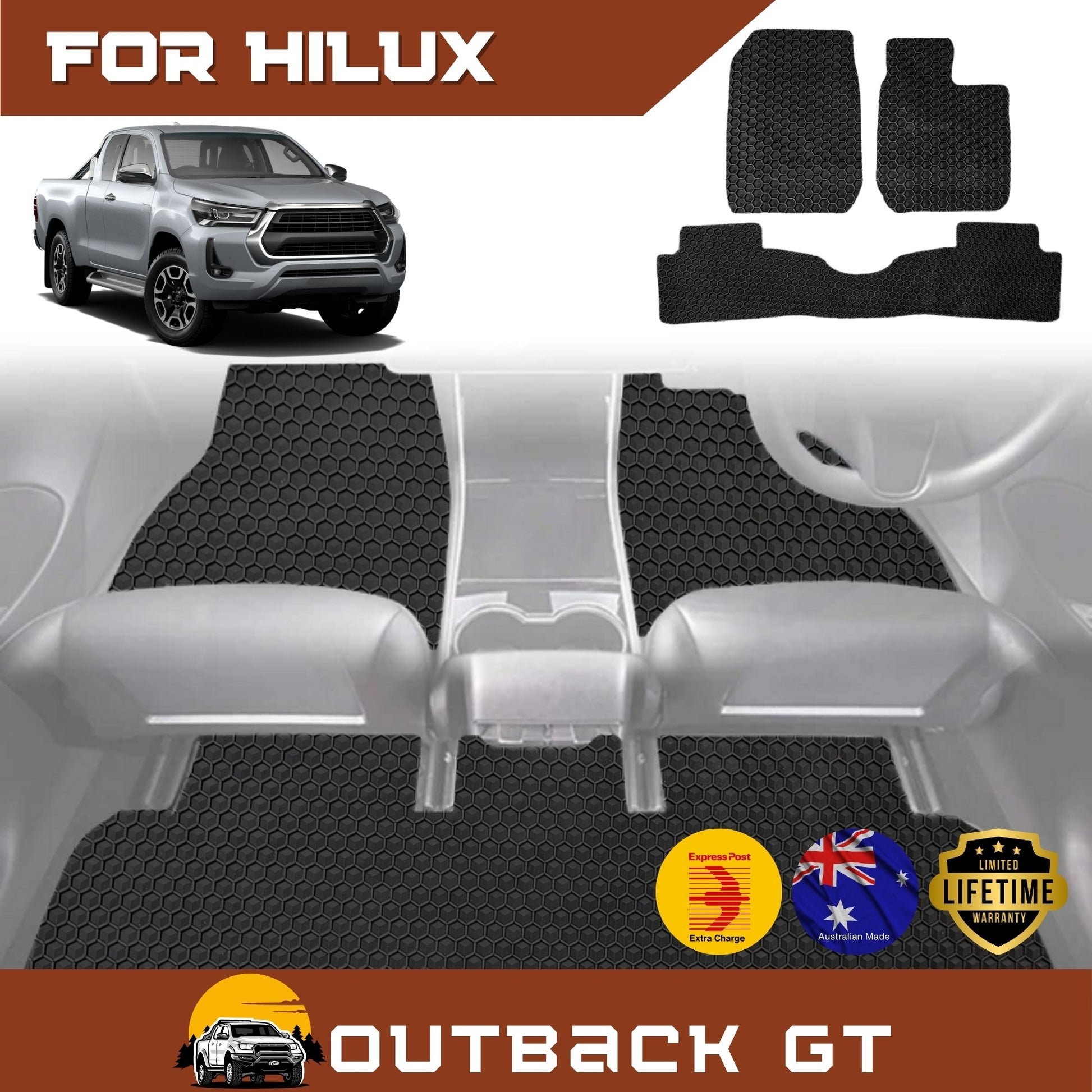 for Toyota Hilux Double Cab 2005-2015