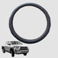 Steering Wheel Cover for Toyota Hilux Double Cab 2015-Current 38CM Leather | Circle