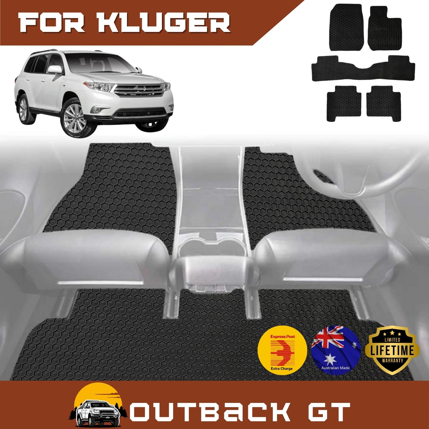 for Toyota Kluger 2007-2013