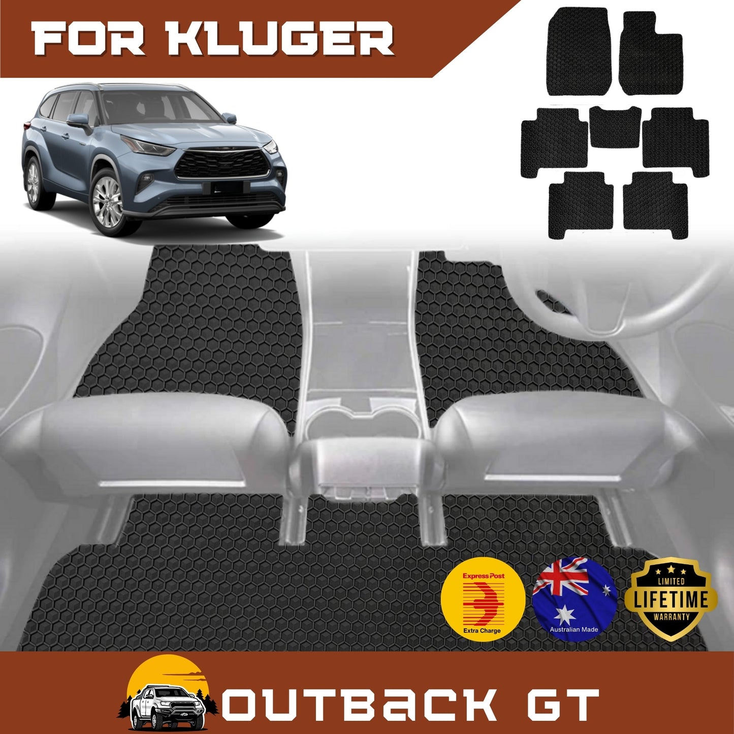 for Toyota Kluger 2021-Current