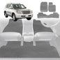 6D Diamond Car Floor Mats for Toyota LandCruiser 100 1998-2007-Full Set-Grey-Outback GT