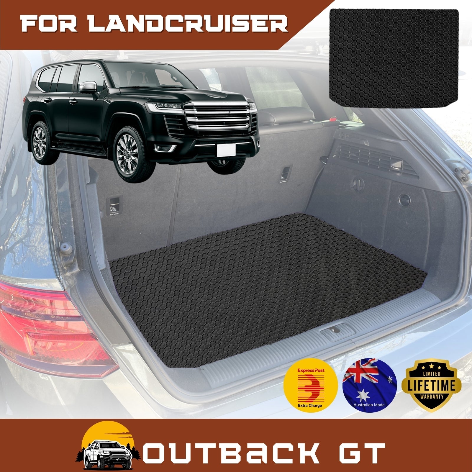 for Toyota LandCruiser 300 2021-Current