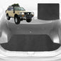 6D Diamond Car Boot Mat for Toyota LandCruiser 80 1990-1998-Cargo Mat-Black-Outback GT