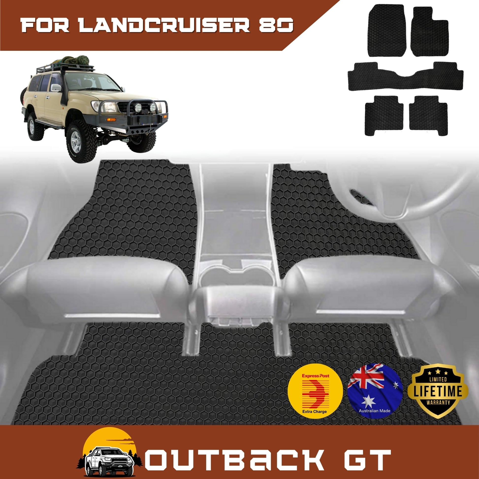 for Toyota LandCruiser 80 1990-1998