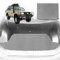 6D Diamond Car Boot Mat for Toyota LandCruiser 80 1990-1998-Cargo Mat-Grey-Outback GT