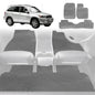 6D Diamond Car Floor Mats for Toyota RAV4 2000-2005-Full Set-Grey-Outback GT
