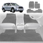 6D Diamond Car Floor Mats for Toyota RAV4 2006-2012-Full Set-Grey-Outback GT