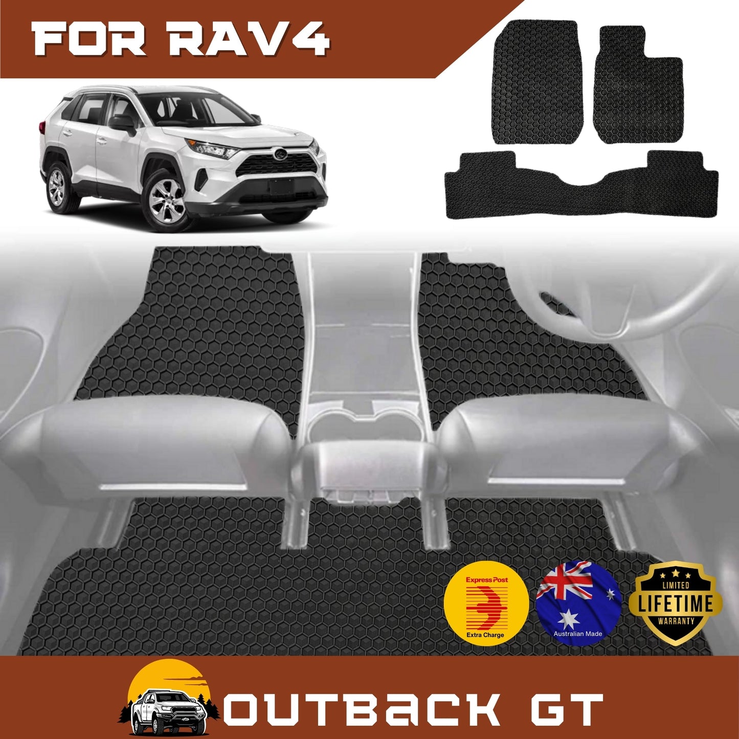 for Toyota RAV4 2019-Current