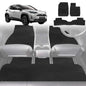 6D Diamond Car Floor Mats for Toyota Yaris Cross 2020-Current-Full Set-Black-Outback GT