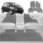 6D Diamond Car Floor Mats for Toyota Yaris 2005-2010-Full Set-Grey-Outback GT