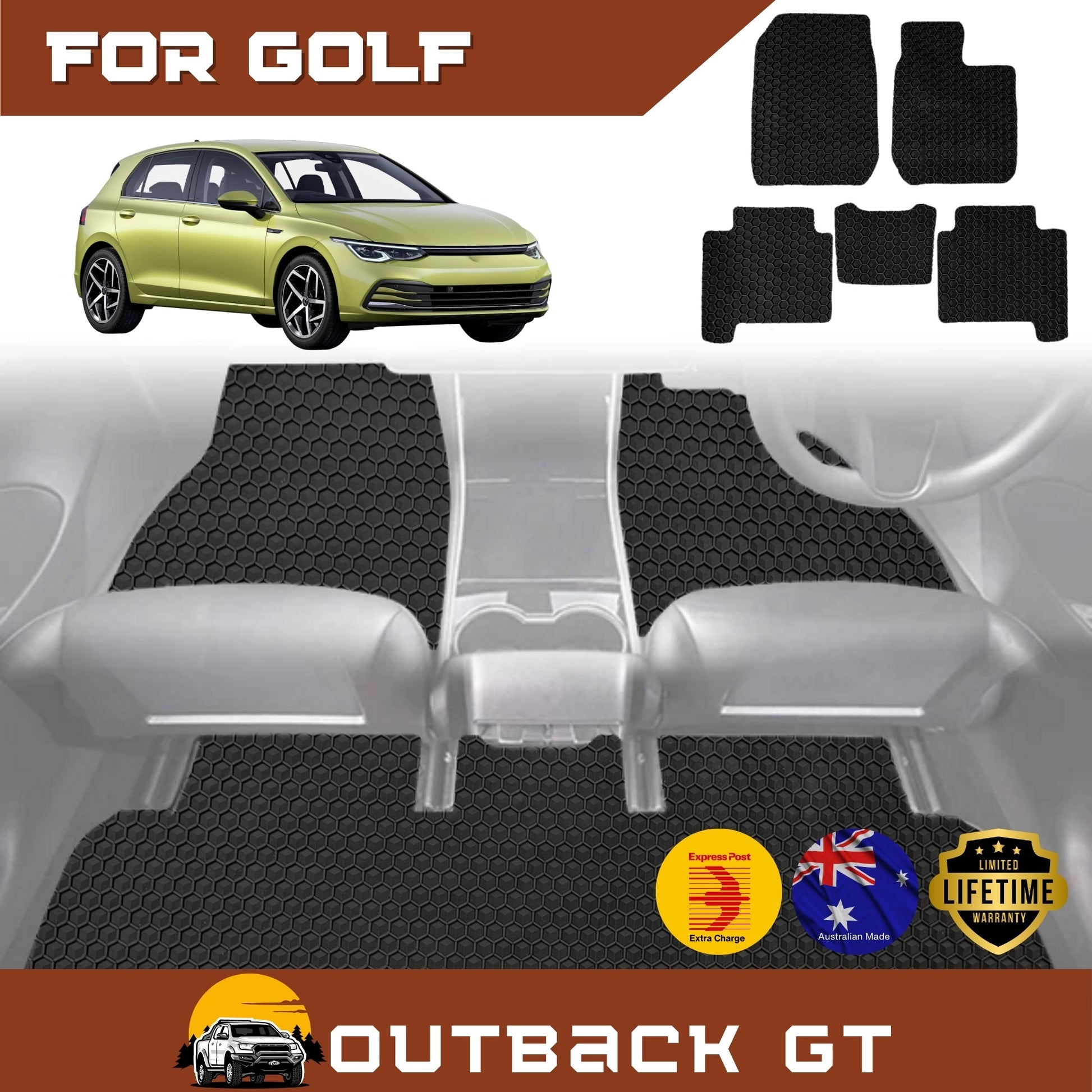 for VolksWagen Golf 2013-2021
