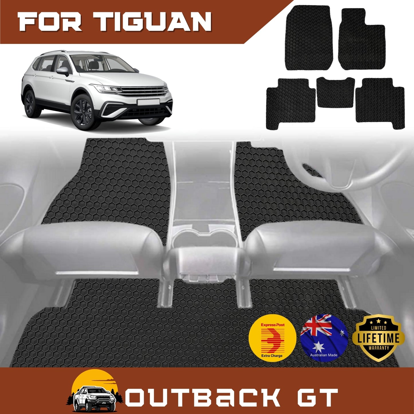for VolksWagen Tiguan 2016-2023