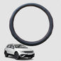 Steering Wheel Cover for VolksWagen Tiguan 2016-2023 38CM Leather | D-Shape