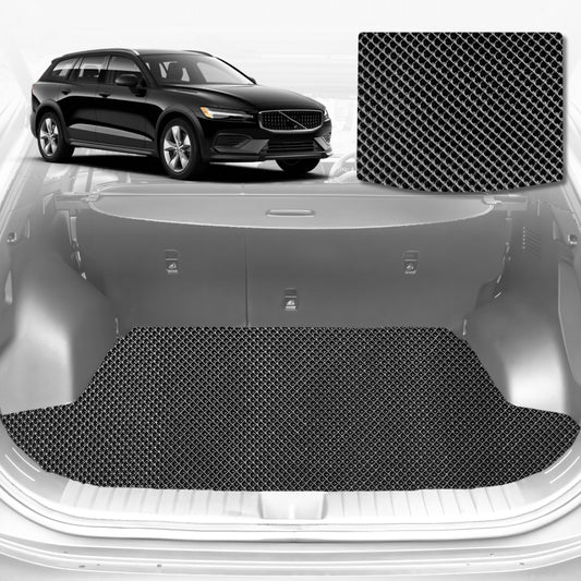 6D Diamond Car Boot Cargo Mat for Honda CR-V 2012-2017 | Heavy Duty Carpet Liner