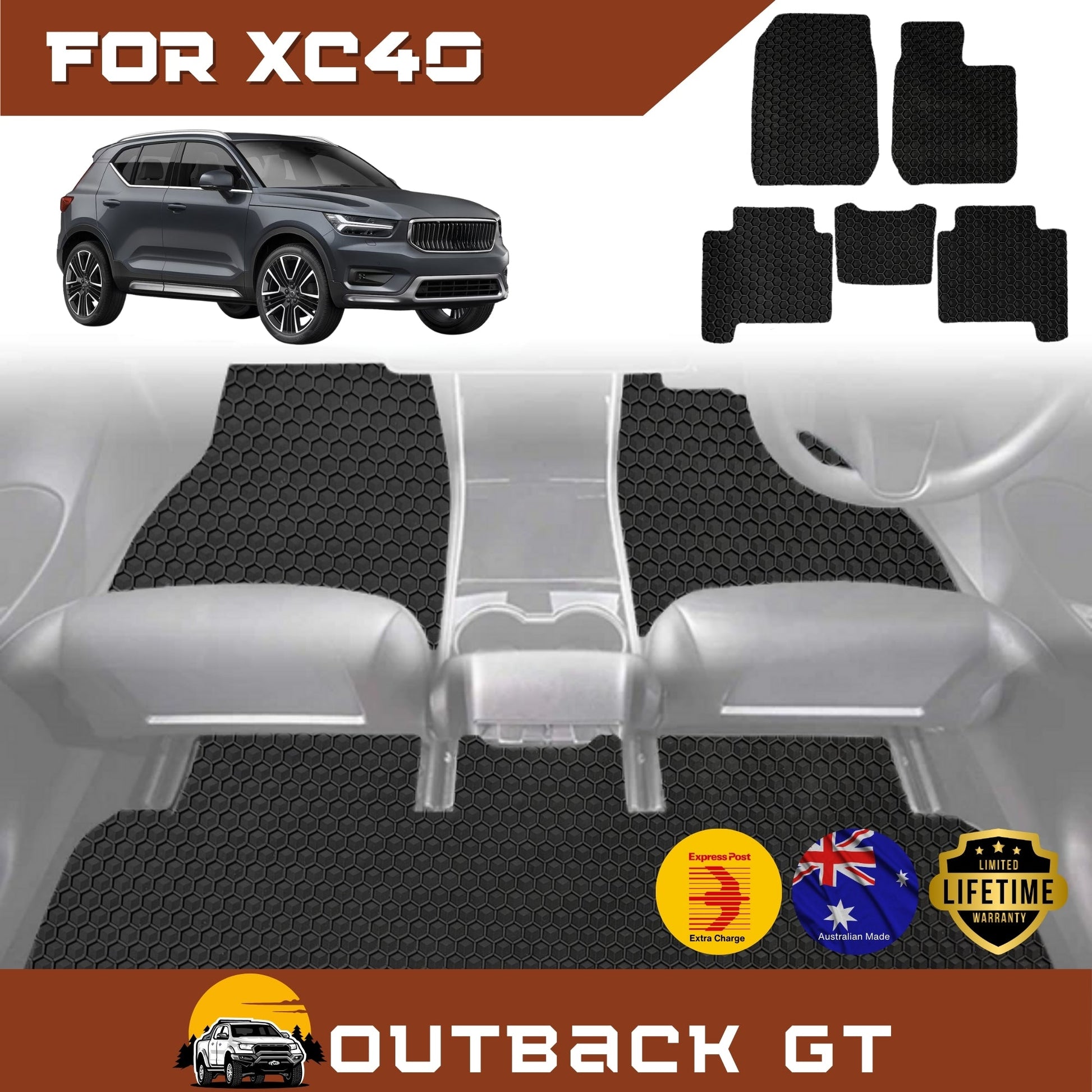 for Volvo XC40 2018-Current