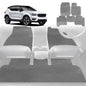 6D Diamond Car Floor Mats for Volvo XC40 2018-Current-Full Set-Grey-Outback GT