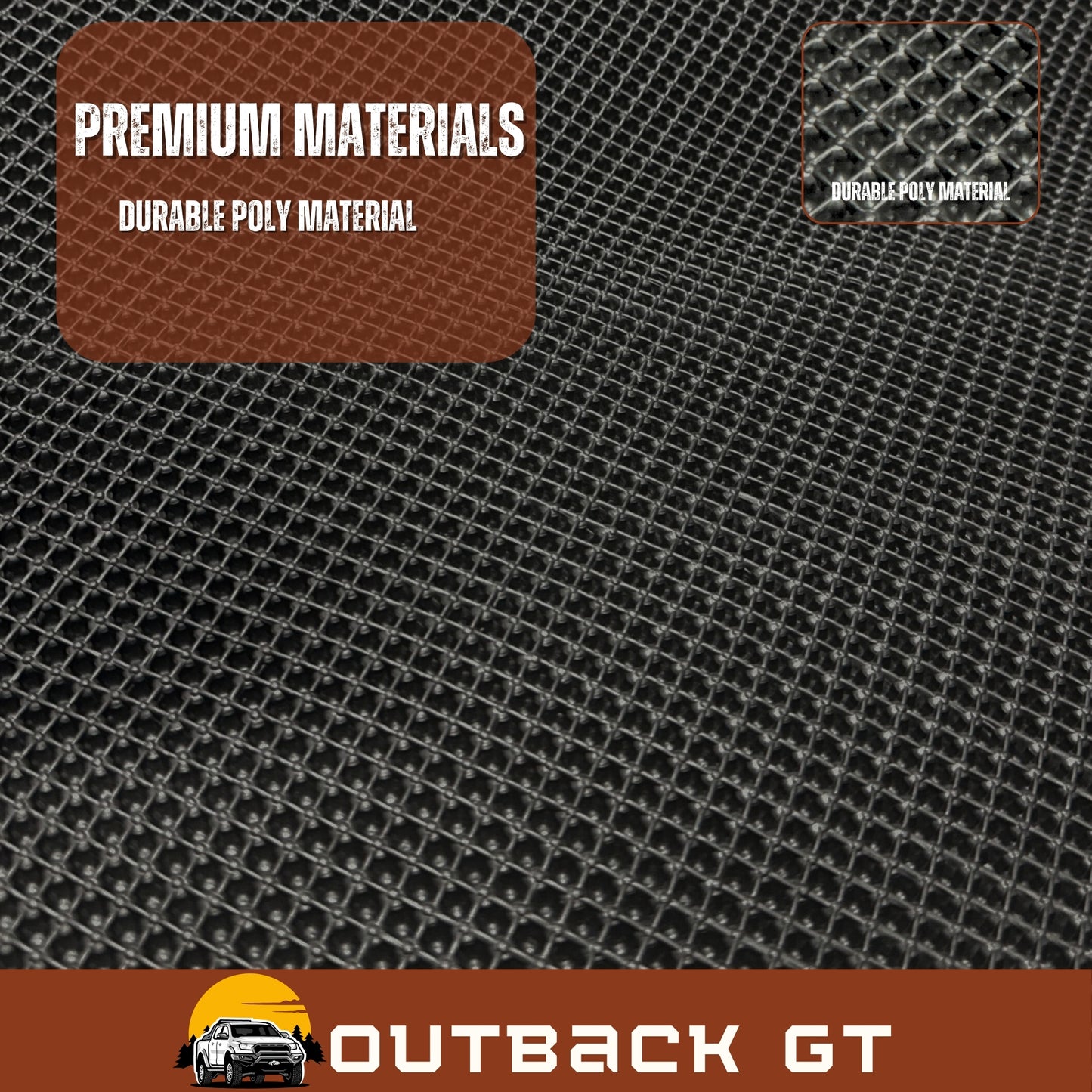 6D Diamond Car Floor Mats for Toyota Corolla 2007-2012 Full Set | Heavy Duty Carpet Liner